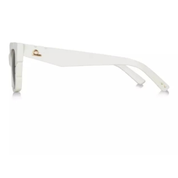 Pared Women's Hollywood & Vine White Women's Sunglasses Authentic Cat Eye - Picture 6 of 12